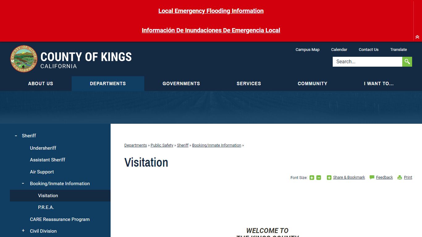 Visitation | Kings County